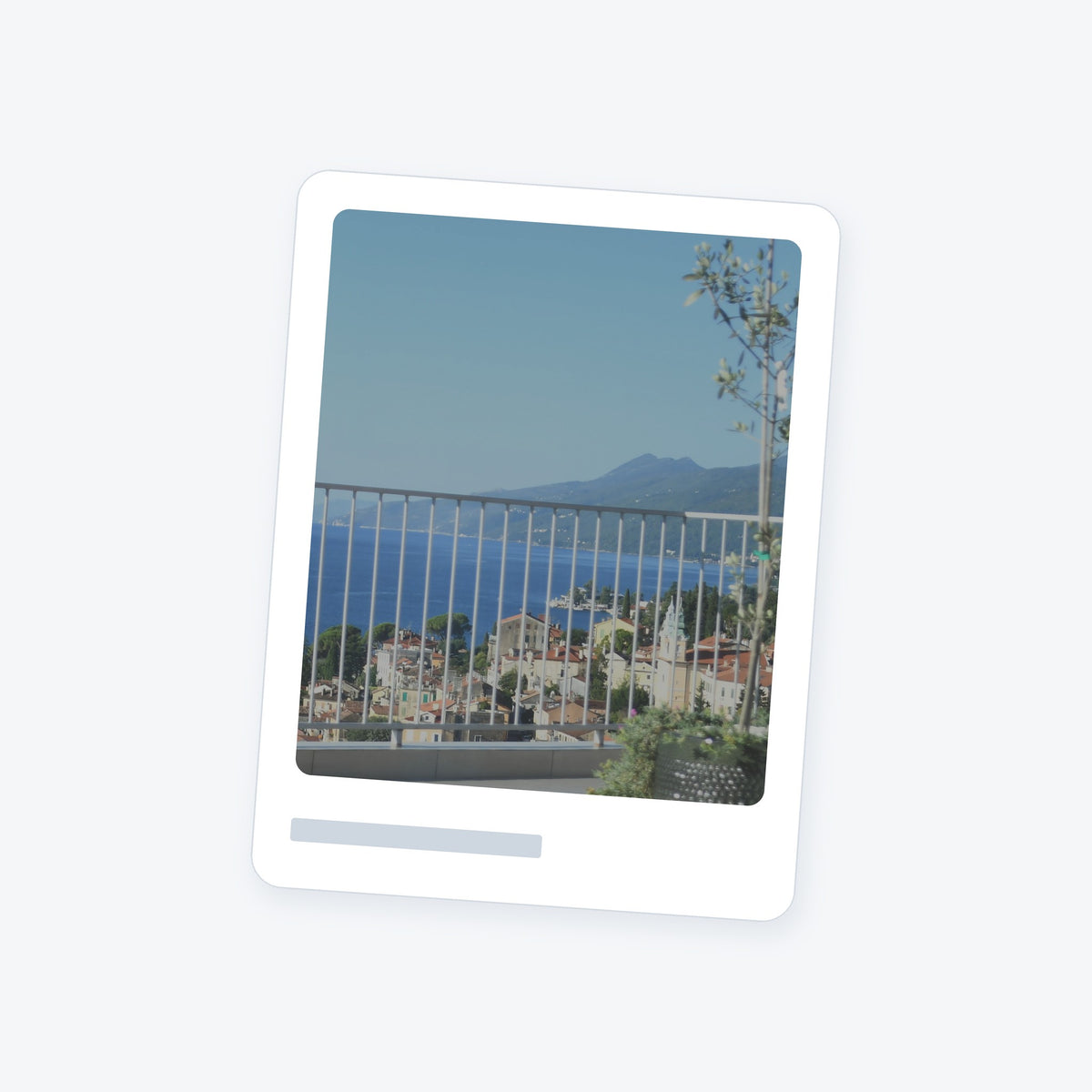 One window film sample card